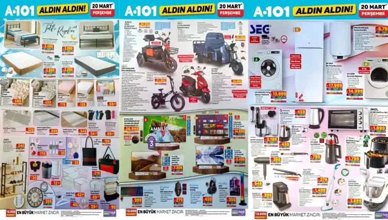 A101 Aktüel Kataloğu ile Yeniliklerle Dolu Bir Hafta!