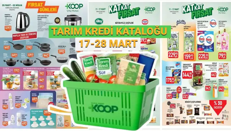 Tarım Kredi Kooperatif Marketleri'nde Kaçırılmayacak İndirim Fırsatları!