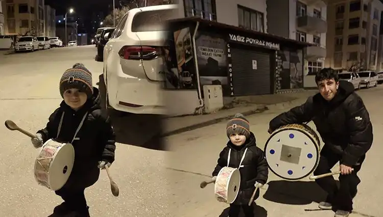 Türkiye'nin En Küçük Ramazan Davulcusu: Minik Yetenek Gemlik'te Şenlik Yarattı