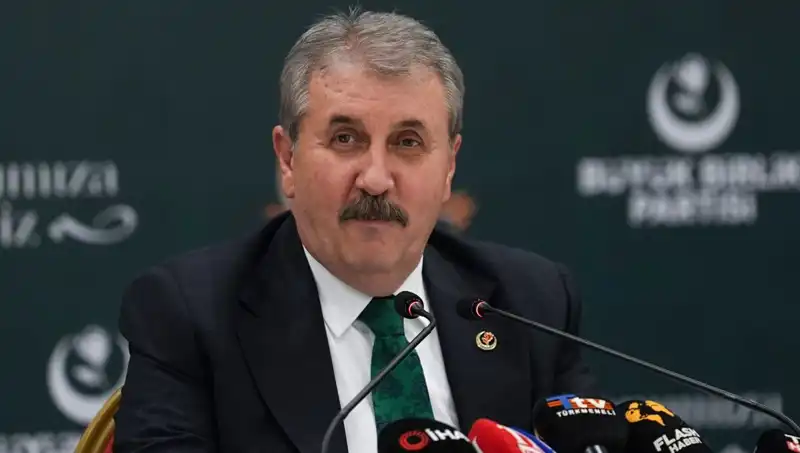 BBP Genel Başkanı Destici: "Terörsüz Türkiye" İçin Güven Sorunu Cevap Bekliyor