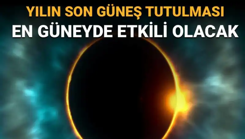 Eylül Ayında Yaşanacak Güneş Tutulması: Ay Güneş'in Yüzde 85'ini Örtecek!